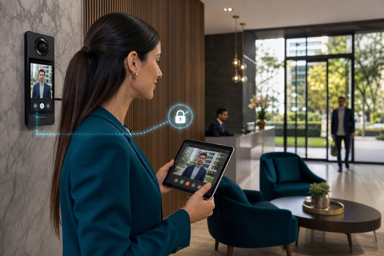 Videoportero inteligente en condominios