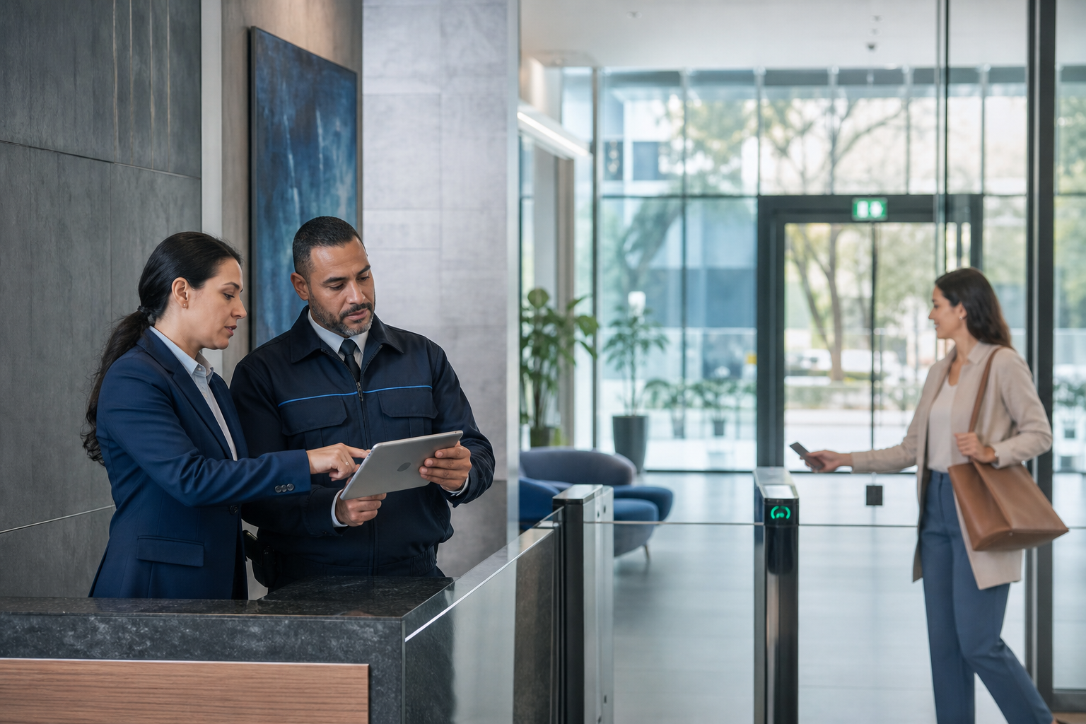 Control de acceso con egreso y trazabilidad para condominios