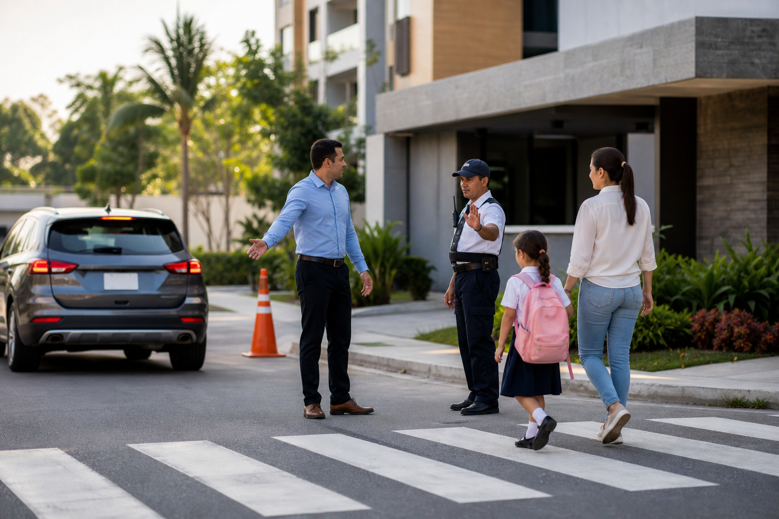 Regreso a clases y seguridad peatonal en condominios